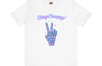 Girly Creepy Peace Bones Tee