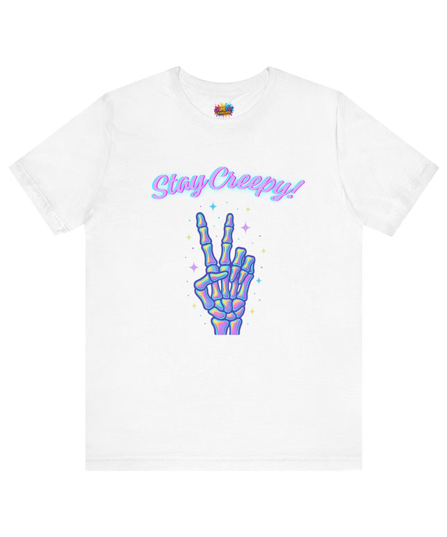 Girly Creepy Peace Bones Tee