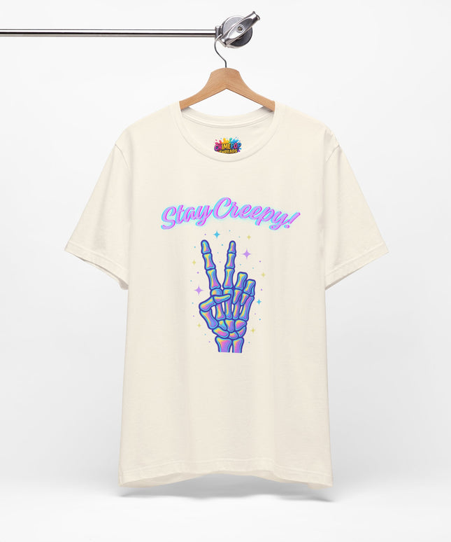 Girly Creepy Peace Bones Tee