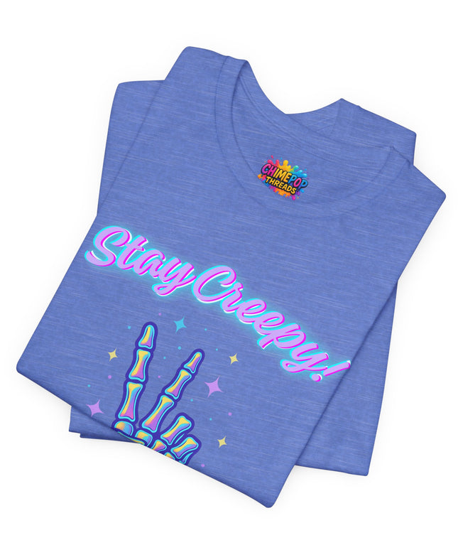 Girly Creepy Peace Bones Tee
