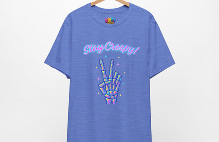 Girly Creepy Peace Bones Tee