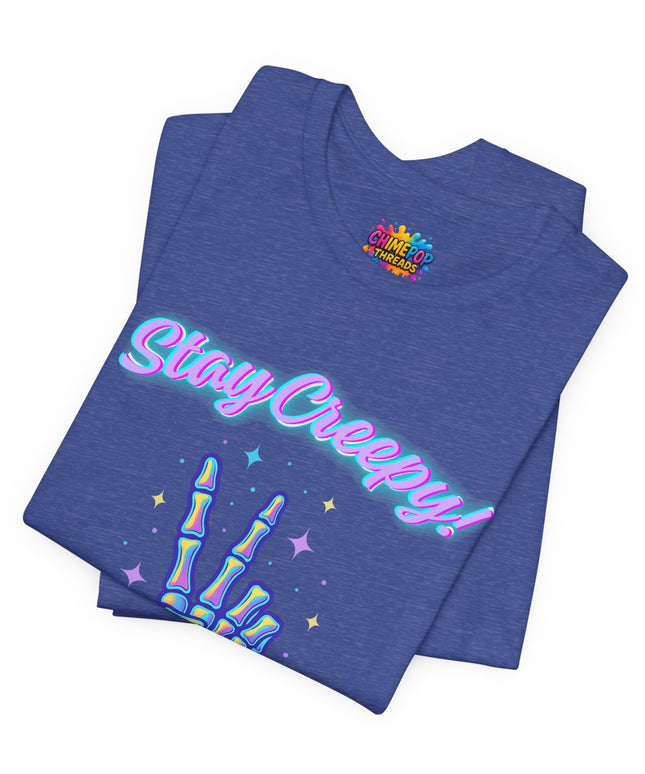 Girly Creepy Peace Bones Tee