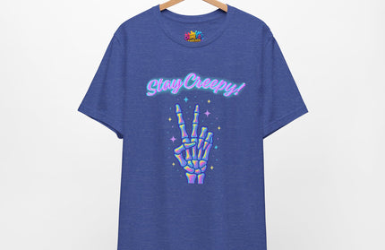 Girly Creepy Peace Bones Tee