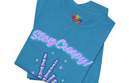 Girly Creepy Peace Bones Tee