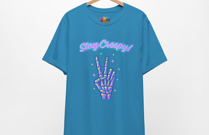 Girly Creepy Peace Bones Tee