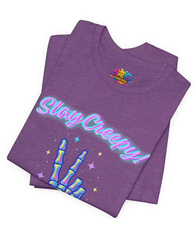 Girly Creepy Peace Bones Tee