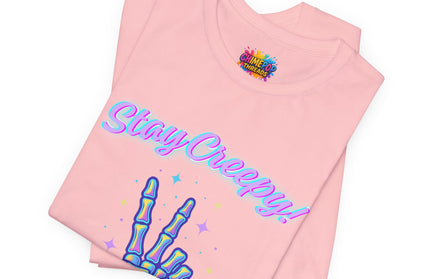 Girly Creepy Peace Bones Tee