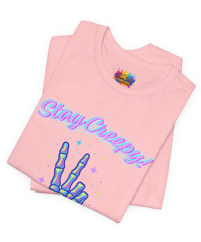 Girly Creepy Peace Bones Tee