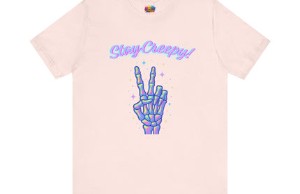 Girly Creepy Peace Bones Tee