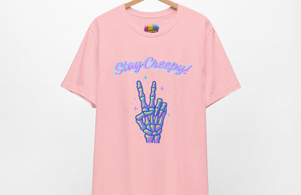 Girly Creepy Peace Bones Tee