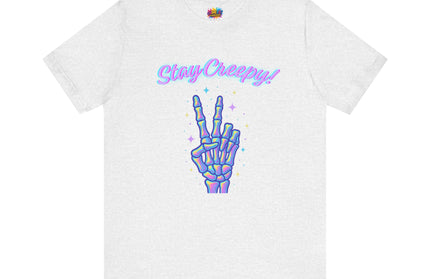 Girly Creepy Peace Bones Tee