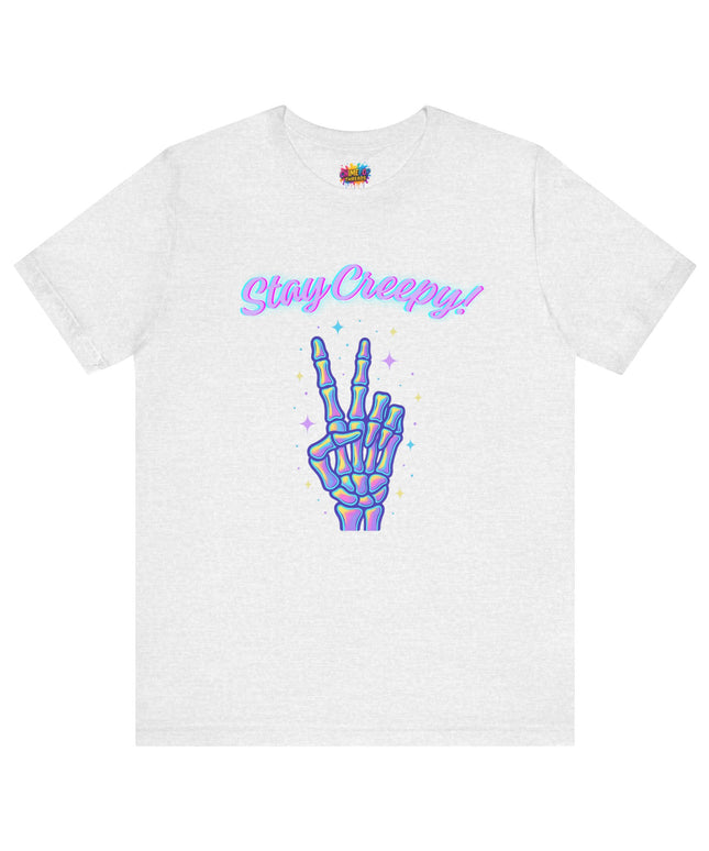 Girly Creepy Peace Bones Tee