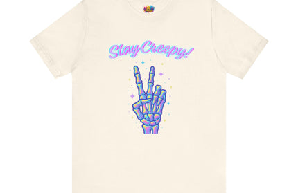 Girly Creepy Peace Bones Tee