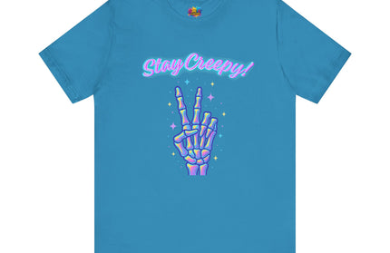 Girly Creepy Peace Bones Tee