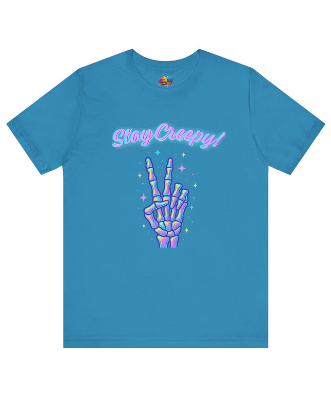 Girly Creepy Peace Bones Tee