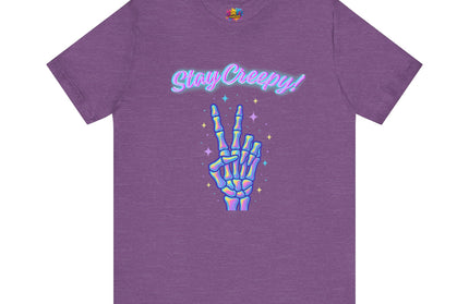 Girly Creepy Peace Bones Tee