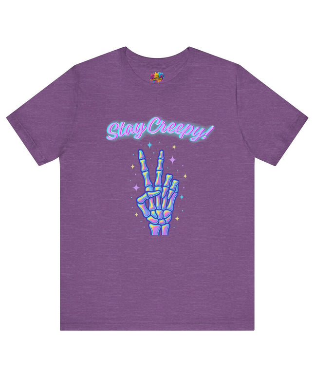 Girly Creepy Peace Bones Tee