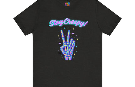 Girly Creepy Peace Bones Tee