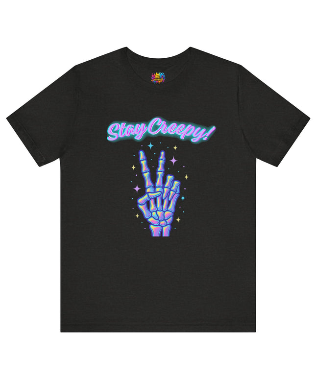 Girly Creepy Peace Bones Tee