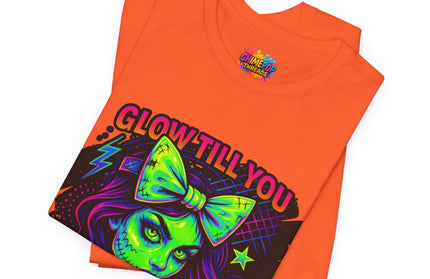 Glow Till You Rot – Neon Zombie Girl Tee
