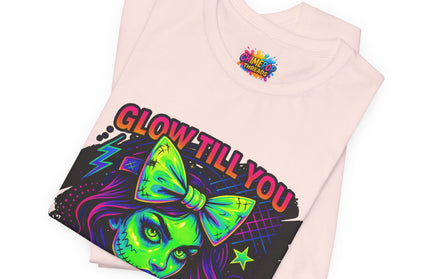 Glow Till You Rot – Neon Zombie Girl Tee