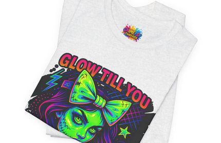 Glow Till You Rot – Neon Zombie Girl Tee