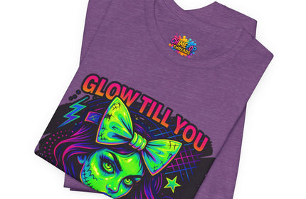 Glow Till You Rot – Neon Zombie Girl Tee