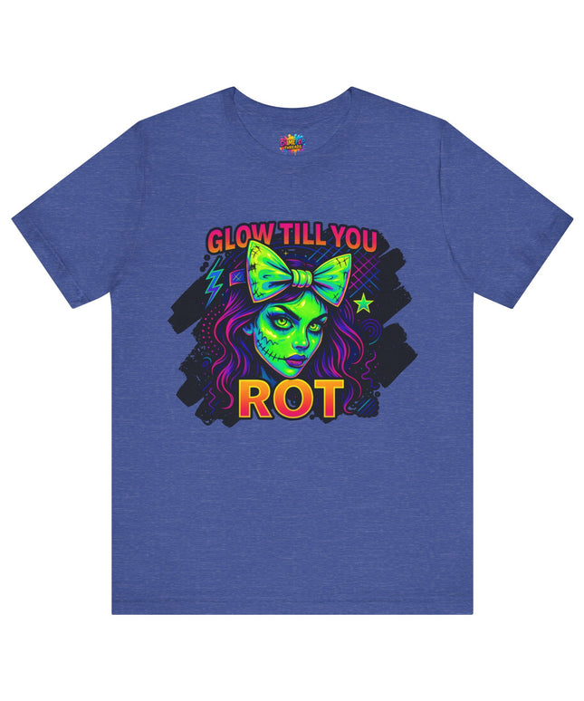 Glow Till You Rot – Neon Zombie Girl Tee