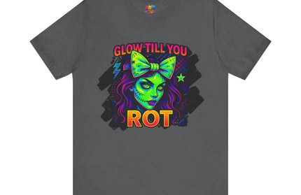 Glow Till You Rot – Neon Zombie Girl Tee
