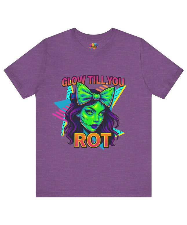 Glow Till You Rot Retro 90's Graphics Tee