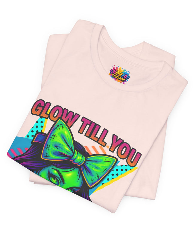 Glow Till You Rot Retro 90's Graphics Tee