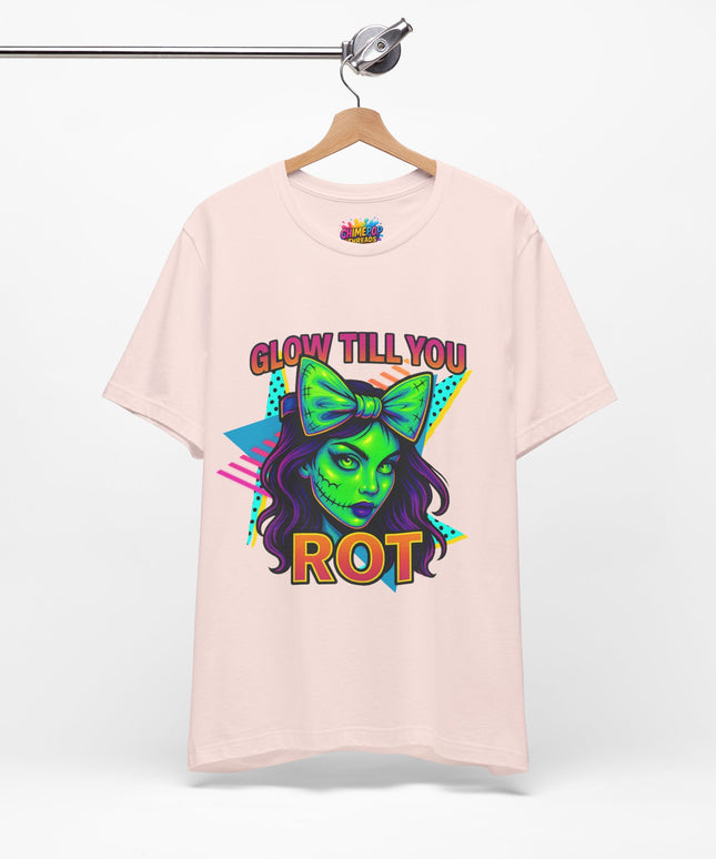 Glow Till You Rot Retro 90's Graphics Tee