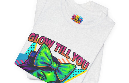 Glow Till You Rot Retro 90's Graphics Tee