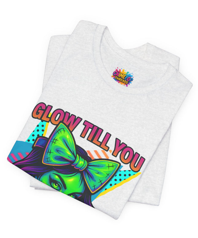 Glow Till You Rot Retro 90's Graphics Tee