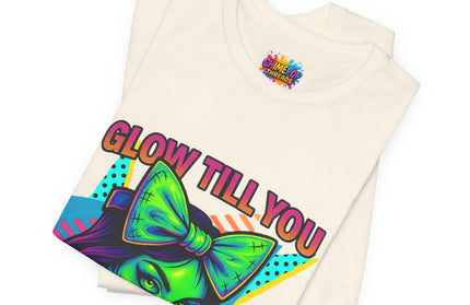 Glow Till You Rot Retro 90's Graphics Tee