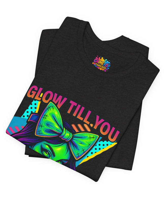 Glow Till You Rot Retro 90's Graphics Tee