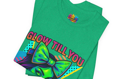 Glow Till You Rot Retro 90's Graphics Tee