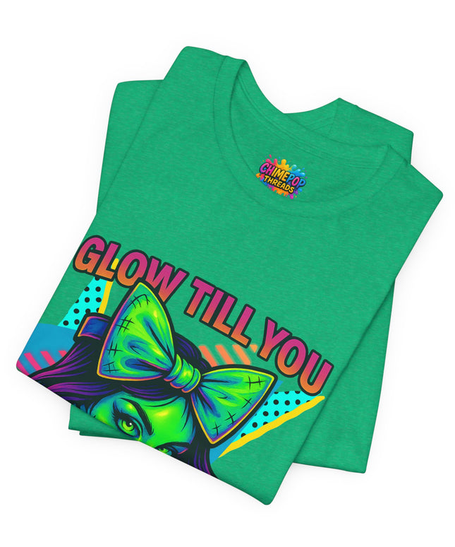 Glow Till You Rot Retro 90's Graphics Tee