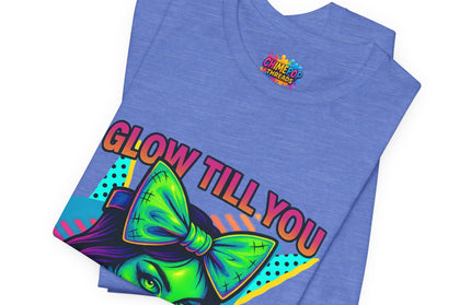 Glow Till You Rot Retro 90's Graphics Tee