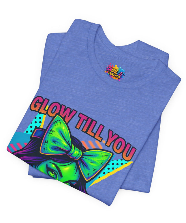 Glow Till You Rot Retro 90's Graphics Tee