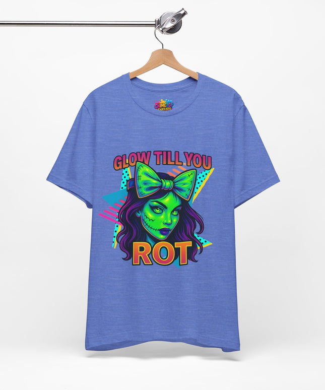 Glow Till You Rot Retro 90's Graphics Tee