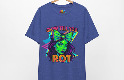 Glow Till You Rot Retro 90's Graphics Tee