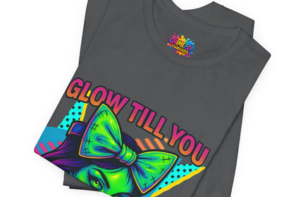 Glow Till You Rot Retro 90's Graphics Tee