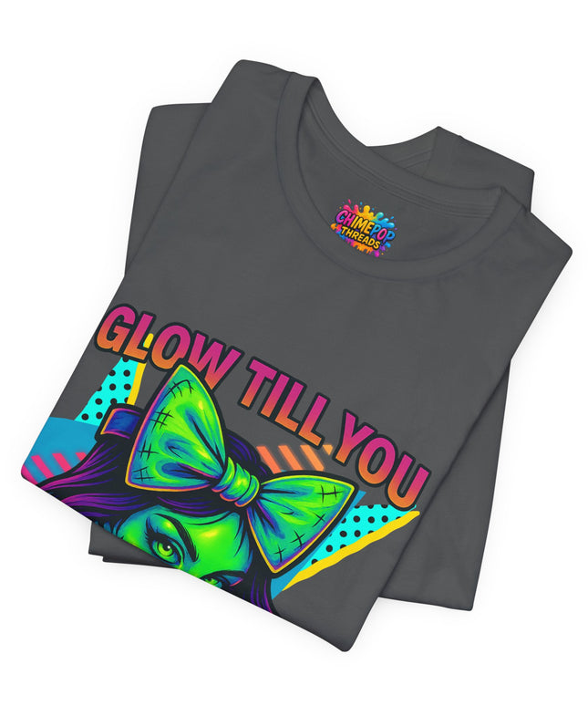 Glow Till You Rot Retro 90's Graphics Tee