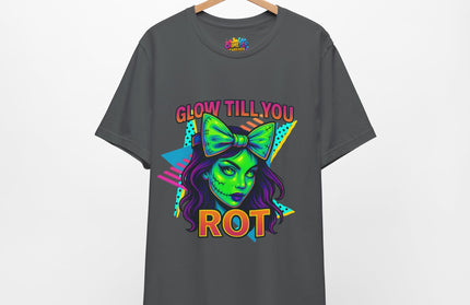Glow Till You Rot Retro 90's Graphics Tee