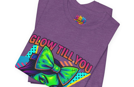 Glow Till You Rot Retro 90's Graphics Tee
