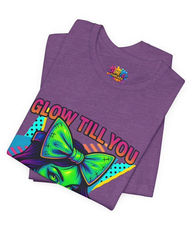 Glow Till You Rot Retro 90's Graphics Tee