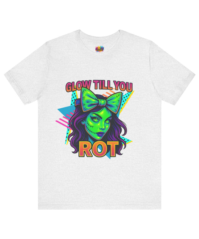Glow Till You Rot Retro 90's Graphics Tee