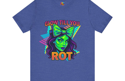 Glow Till You Rot Retro 90's Graphics Tee