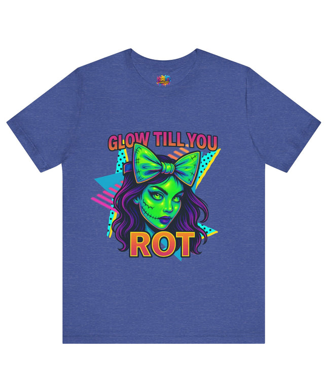 Glow Till You Rot Retro 90's Graphics Tee